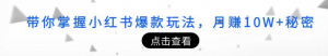 小红书涨粉变现课程:教你掌握小红书爆款玩法,月赚5W+-虚拟货源网