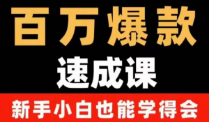 自媒体爆款指南:用数据思维做爆款,小白也能从0-1打造百万播放视频-虚拟货源网